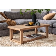 Oakley Reclaimed Wood Coffee Table in Rustic Buff Finish Oakley Reclaimed Wood Coffee Table in Rustic Buff Finish