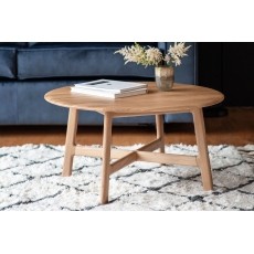 Gallery Direct Madrid Coffee Table in Oak Gallery Direct Madrid Coffee Table in Oak