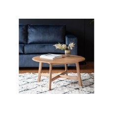 Gallery Direct Madrid Coffee Table in Oak Gallery Direct Madrid Coffee Table in Oak