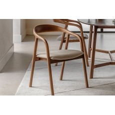 Gallery Direct Madrid Upholstered Dining Chair in Walnut (Pair) Gallery Direct Madrid Upholstered Dining Chair in Walnut (Pair)
