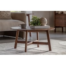 Gallery Direct Madrid Coffee Table in Walnut Gallery Direct Madrid Coffee Table in Walnut
