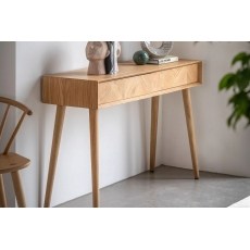 Gallery Direct Milano Oak 2 Drawer Console Table Gallery Direct Milano Oak 2 Drawer Console Table