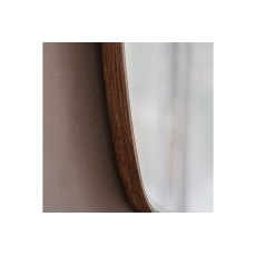 Gallery Direct Keaton Mirror Walnut 900x550mm Gallery Direct Keaton Mirror Walnut 900x550mm