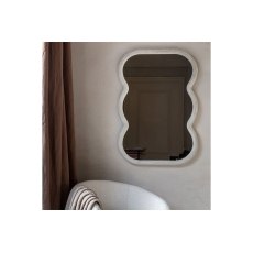 Gallery Direct Como Curved Rectangle Mirror 620x900mm Gallery Direct Como Curved Rectangle Mirror 620x900mm