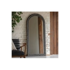 Gallery Direct Pimlico Arch Leaner Black Wash 770x1700mm Gallery Direct Pimlico Arch Leaner Black Wash 770x1700mm
