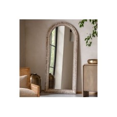 Gallery Direct Pimlico Arch Leaner White Wash 770x1700mm Gallery Direct Pimlico Arch Leaner White Wash 770x1700mm
