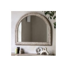 Gallery Direct Pimlico Arch Overmantle White Wash 1200x1000mm Gallery Direct Pimlico Arch Overmantle White Wash 1200x1000mm