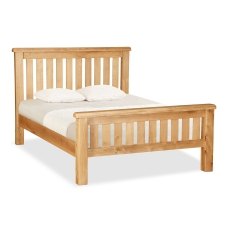 Salisbury Waxed Premium Oak Slatted Bed Frame Salisbury Waxed Premium Oak Slatted Bed Frame