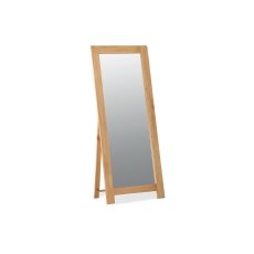 Salisbury Waxed Premium Oak Cheval Mirror Salisbury Waxed Premium Oak Cheval Mirror