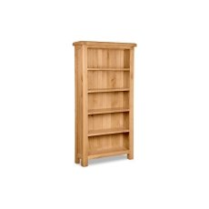 Salisbury Waxed Premium Oak Large Bookcase - Self Assembly Salisbury Waxed Premium Oak Large Bookcase - Self Assembly