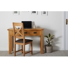 Salisbury Waxed Premium Oak Single Desk Salisbury Waxed Premium Oak Single Desk