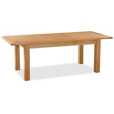 Salisbury Waxed Premium Oak Small Extending Dining Table Salisbury Waxed Premium Oak Small Extending Dining Table