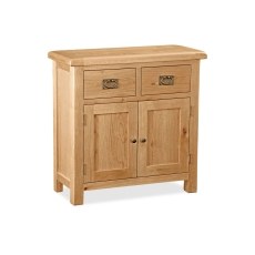 Salisbury Waxed Premium Oak Mini Sideboard Salisbury Waxed Premium Oak Mini Sideboard