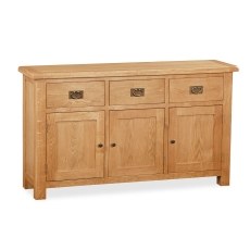 Salisbury Waxed Premium Oak Large Sideboard Salisbury Waxed Premium Oak Large Sideboard