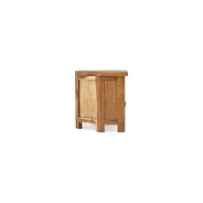Salisbury Waxed Premium Oak Corner Tv Unit With Baskets Salisbury Waxed Premium Oak Corner Tv Unit With Baskets