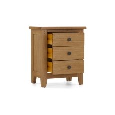 Burford Country Oak Bedside Table Burford Country Oak Bedside Table