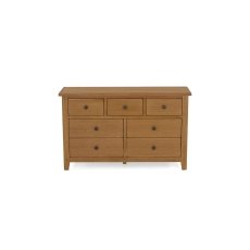 Burford Country Oak 3 Over 4 Chest of Drawers Burford Country Oak 3 Over 4 Chest of Drawers