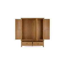Burford Country Oak Triple Wardrobe Burford Country Oak Triple Wardrobe