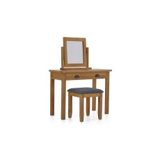 Burford Country Oak Dressing Table Set Burford Country Oak Dressing Table Set