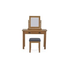 Burford Country Oak Dressing Table Set Burford Country Oak Dressing Table Set
