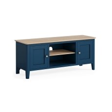 Marlow Oak Painted Navy Blue 150cm TV Unit Marlow Oak Painted Navy Blue 150cm TV Unit
