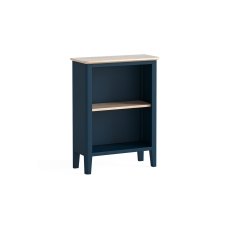 Marlow Oak Painted Navy Blue Small Bookcase Marlow Oak Painted Navy Blue Small Bookcase