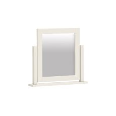 Modern Country Painted Oak Coconut White Dressing Table Vanity Mirror Modern Country Painted Oak Coconut White Dressing Table Vanity Mirror