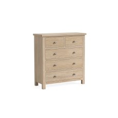 Modern Country Oak 2 Over 3 Chest of Drawers Modern Country Oak 2 Over 3 Chest of Drawers
