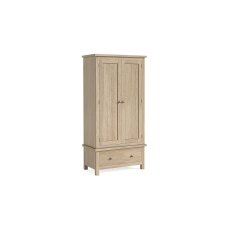 Modern Country Oak Gents Wardrobe Modern Country Oak Gents Wardrobe