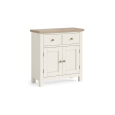 Modern Country Painted Oak Coconut White Small Sideboard Modern Country Painted Oak Coconut White Small Sideboard