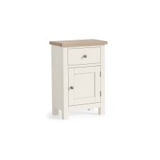 Modern Country Painted Oak Coconut White Telephone Cupboard Modern Country Painted Oak Coconut White Telephone Cupboard