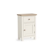 Modern Country Painted Oak Coconut White Telephone Cupboard Modern Country Painted Oak Coconut White Telephone Cupboard