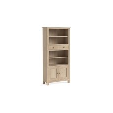 Modern Country Oak Display Unit Modern Country Oak Display Unit