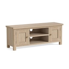 Modern Country Oak 125cm Large TV Unit Modern Country Oak 125cm Large TV Unit