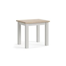 Modern Country Painted Oak Stone Grey Bistro Dining Table Modern Country Painted Oak Stone Grey Bistro Dining Table