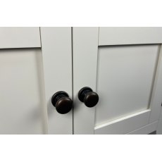 Cotswold White Corner TV Stand Cotswold White Corner TV Stand