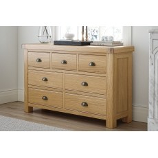 Normandy Chunky Country Oak 3 Over 4 Chest of Drawers Normandy Chunky Country Oak 3 Over 4 Chest of Drawers