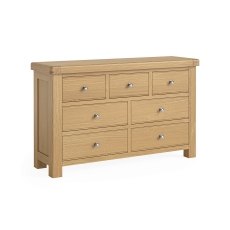 Normandy Chunky Country Oak 3 Over 4 Chest of Drawers Normandy Chunky Country Oak 3 Over 4 Chest of Drawers