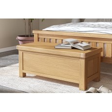 Normandy Chunky Country Oak Storage Blanket Box Normandy Chunky Country Oak Storage Blanket Box