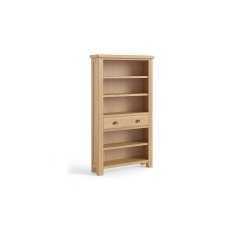 Normandy Chunky Country Oak Large Bookcase Normandy Chunky Country Oak Large Bookcase