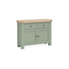 Salcombe Painted Oak Sage Green Small Sideboard Salcombe Painted Oak Sage Green Small Sideboard