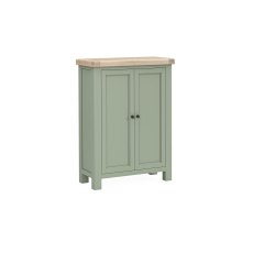 Salcombe Painted Oak Sage Green Shoe Storage Cabinet Salcombe Painted Oak Sage Green Shoe Storage Cabinet