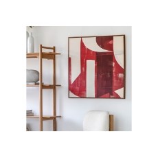 Gallery Direct Ruby Abstract Framed Canvas 800x800mm Gallery Direct Ruby Abstract Framed Canvas 800x800mm