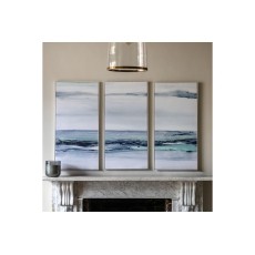 Gallery Direct Clouded View Framed Canvas Set of 3 Gallery Direct Clouded View Framed Canvas Set of 3