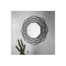 Gallery Direct Estella Mirror Black 910x910mm Gallery Direct Estella Mirror Black 910x910mm