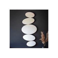 Gallery Direct Anderson Pebble Stack Mirror 540x1180mm Gallery Direct Anderson Pebble Stack Mirror 540x1180mm