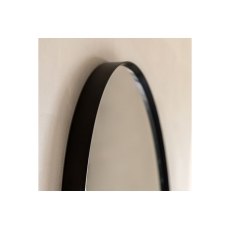 Gallery Direct Holworth Pebble Mirror Black 700x900mm Gallery Direct Holworth Pebble Mirror Black 700x900mm