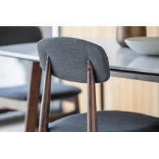 Gallery Direct Barcelona Dark Wood Dining Chair (Pair) Gallery Direct Barcelona Dark Wood Dining Chair (Pair)