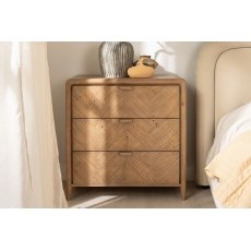 Atauro Reclaimed Wood 3 Drawer Chest of Drawers Atauro Reclaimed Wood 3 Drawer Chest of Drawers