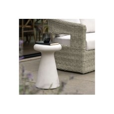 Gallery Direct Pavia Outdoor Concrete Side Table Gallery Direct Pavia Outdoor Concrete Side Table